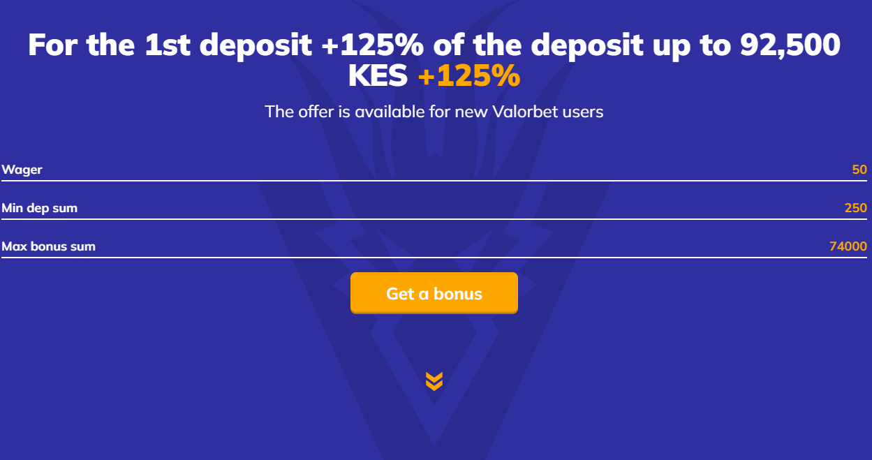 ValorBet Promo Kenya